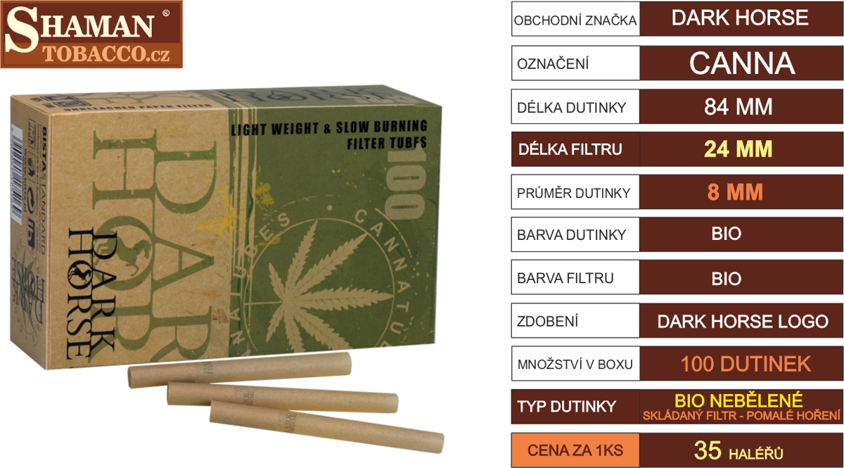 parametry_DARK_HORSE_CANNA_100_SHAMANTOBACCO.cz_01